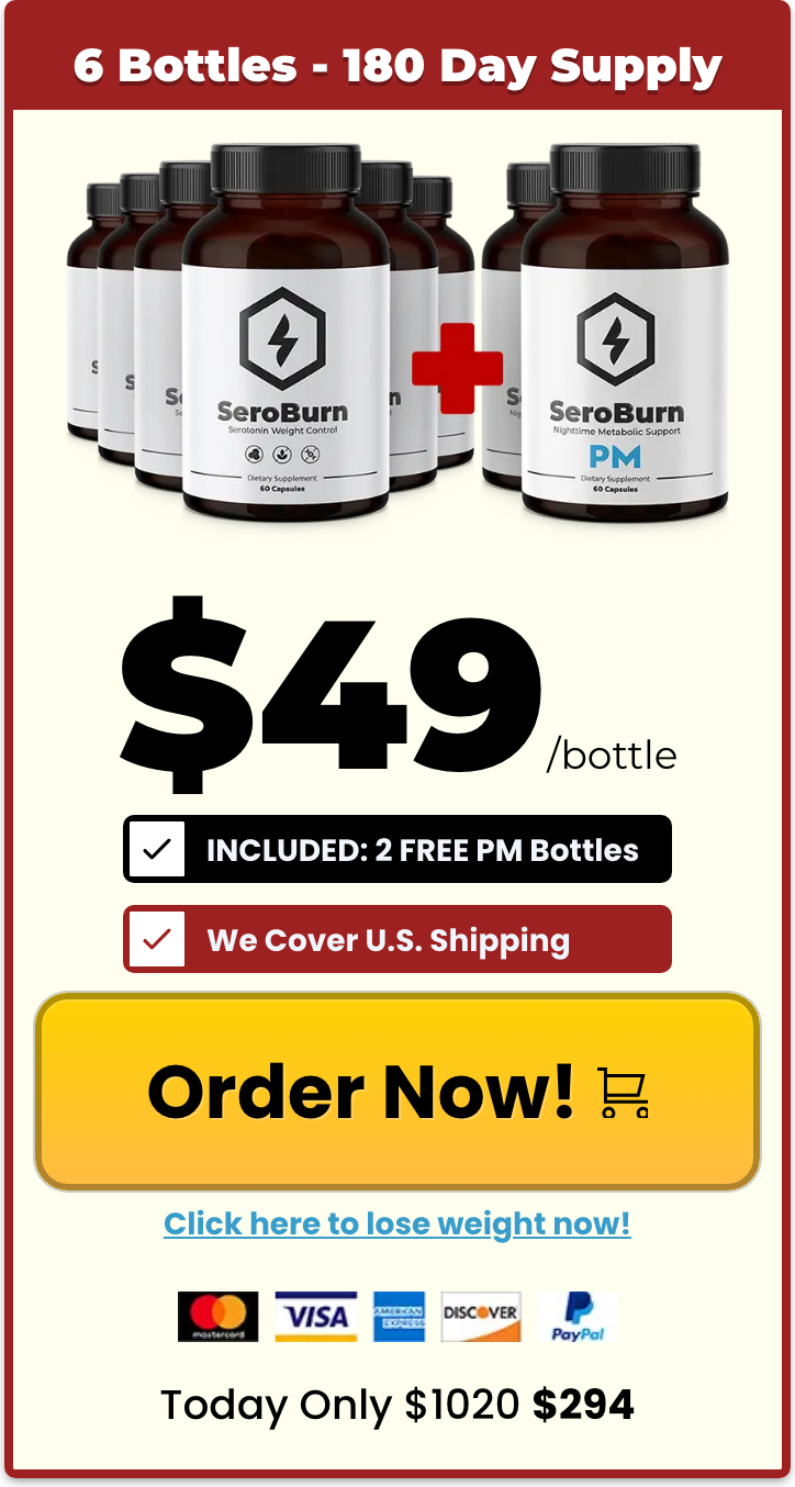 Seroburn 180 day supply